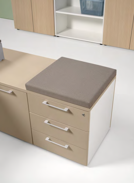 L-Shaped (Equipped) | Lab System Evolution | Ofis Masası