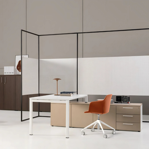 L-Shapped (Equipped) | I-Quadra | Office Desk