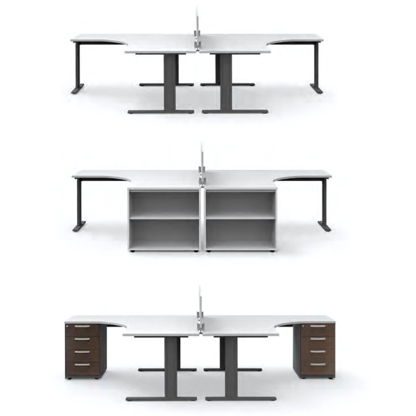 L-Shaped (Arc) | TDesk | Ofis Masası