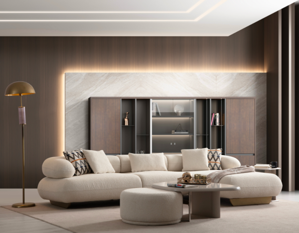 Ivory | Modular Corner Sofa