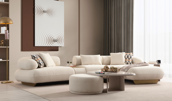 Ivory | Modular Corner Sofa