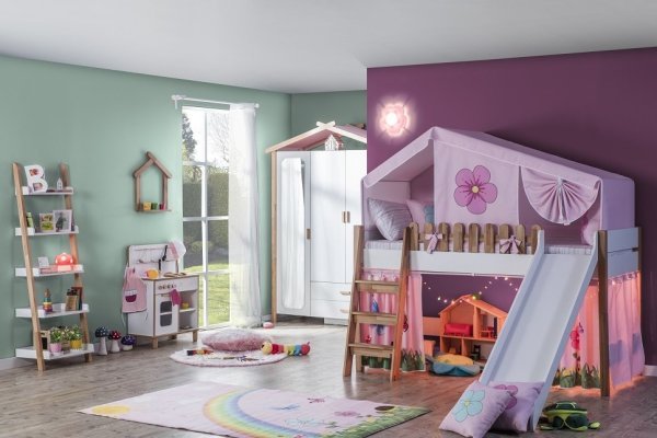 Mid Sleeper Bed (Slide) | My House