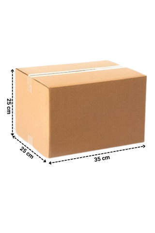 Çift Oluklu A-Box Taşıma Kolisi 35x25x25 cm