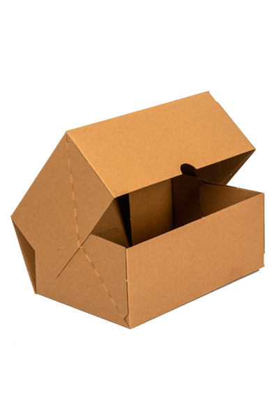 E-Ticaret Kargo Kutusu 4 Nokta Kraft 24.5x24.5x11.5 cm