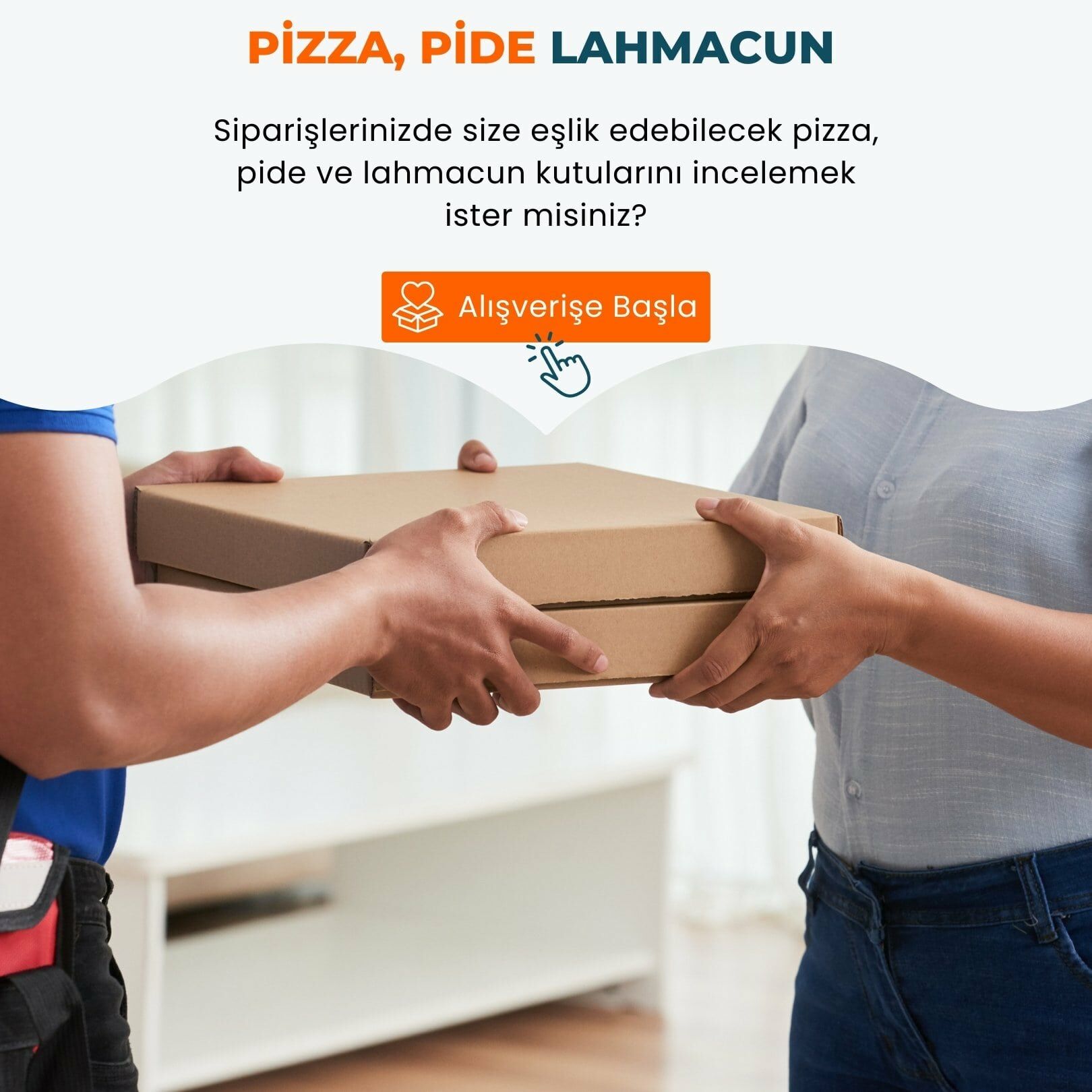 Pizza, Pide ve Lahmacun Kutusu