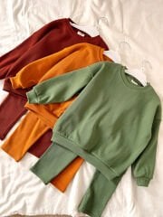 Kaşkorse alt üst takım.(Oversize geniş kalıp)