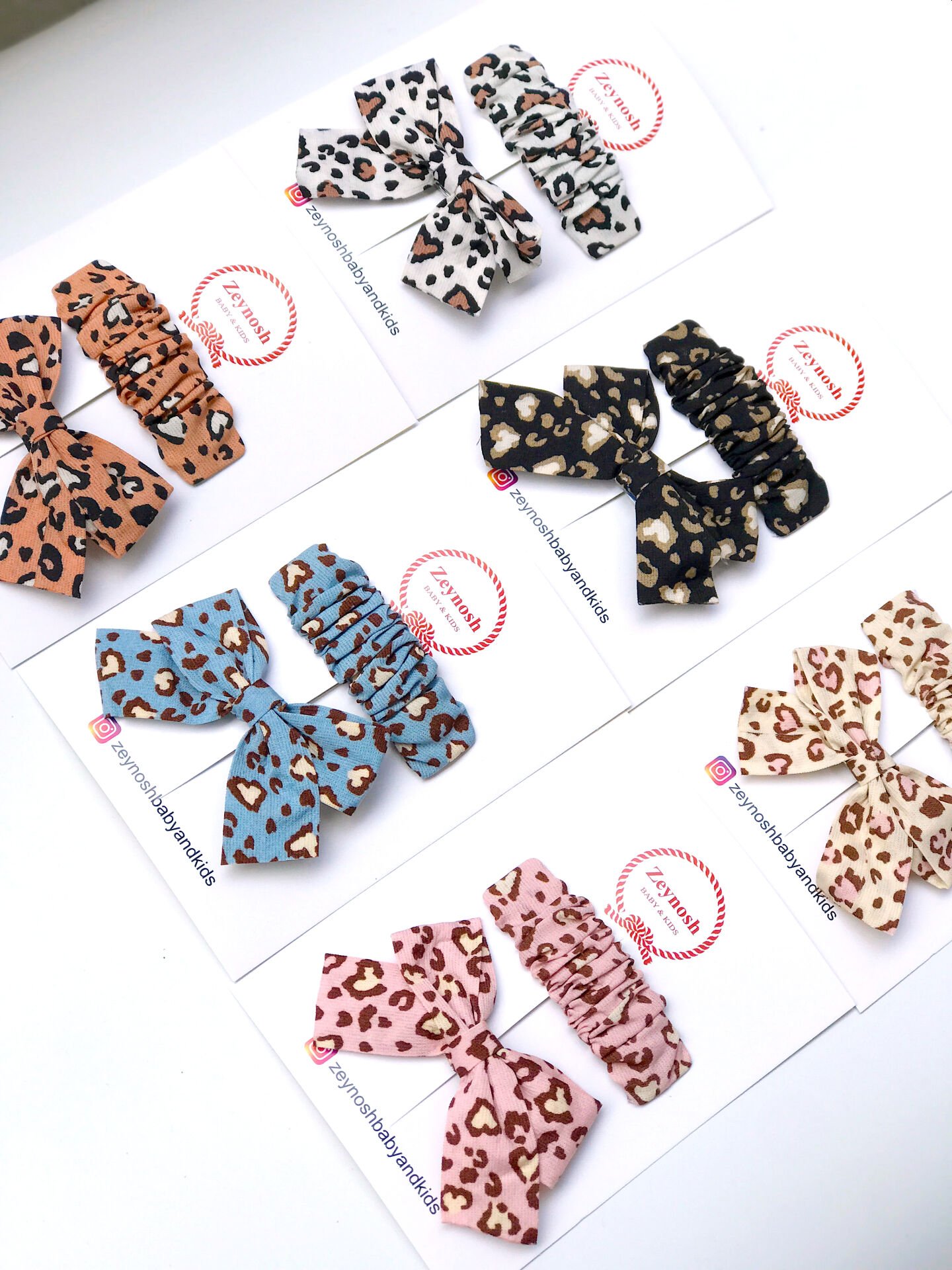 İkili leopar set.