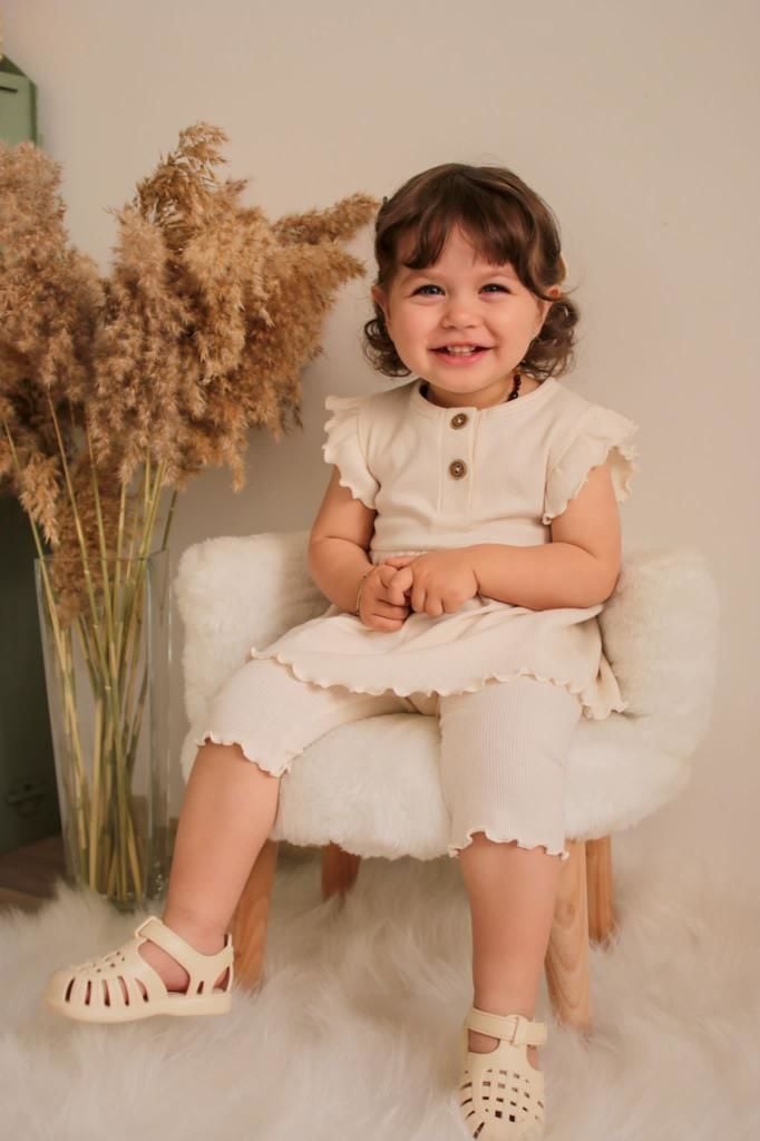 Ekru yazlık takım.