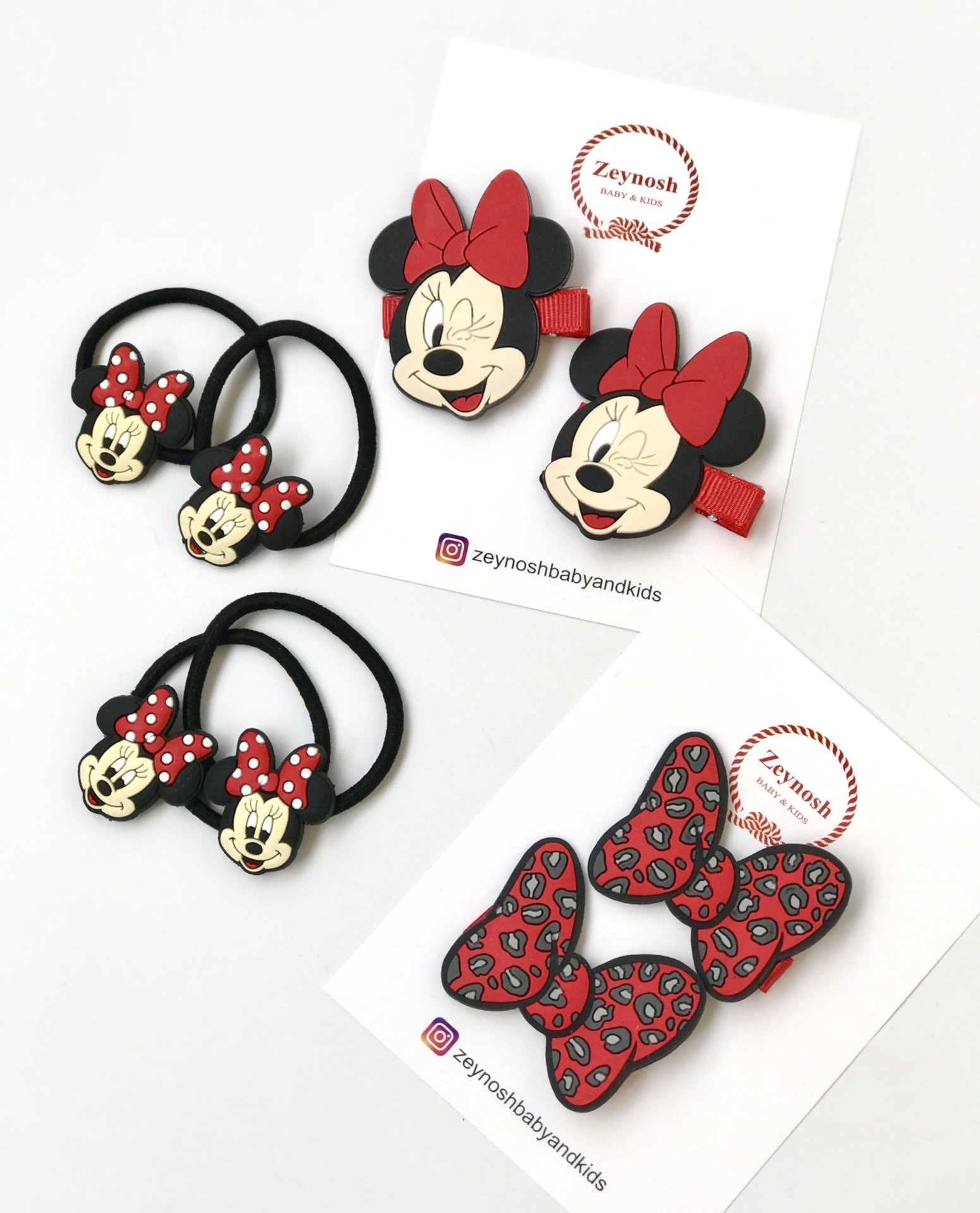 Mickey lastik toka.(Çift)
