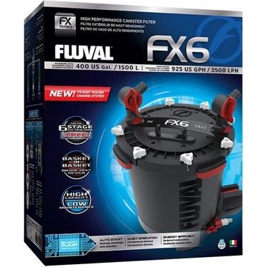 Fluval FX6 Akvaryum Dış Filtre 3500Lt/Saat