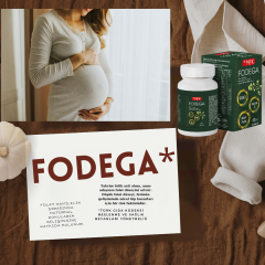 Aktif Folat Omega 3 D vitamini Multivitamin. FODEGA