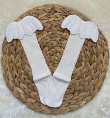 Melek Kanatlı Dizaltı Çorap