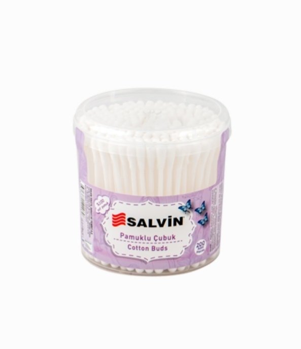 SALVİN Pamuklu Kulak Temizleme Çubuğu