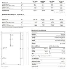 410 Watt Monokristal Perc Güneş Paneli Solar Panel 410w