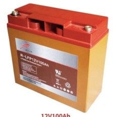 Ritar 12V-100Ah 12.8V  12Volt 100 Amper Lityum Akü (LiFepo4)