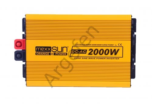 Mexxsun 12 Volt 2000 Watt Tam Sinus inverter