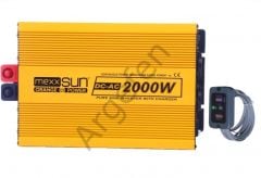 Mexxsun 12 Volt 2000 Watt Tam Sinüs ekranlı  Akü Şarjlı inverter