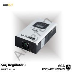 Mexxsun 60A MPPT Solar Şarj Cihazı / Regülatörü 12/24/48 Volt Yeni seri