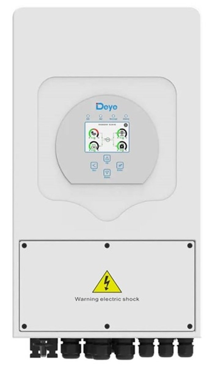 Deye 5kW hibrit Hybrid Monofaz on grid inverter