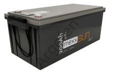 Mexxsun 12V-200Ah 12.8V  12Volt 200Amper Lityum Akü (LiFepo4)