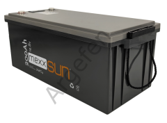 Mexxsun 12V-200Ah 12.8V  12Volt 200Amper Lityum Akü (LiFepo4)