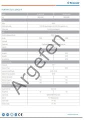 Tescom  3,6 kW 24V 120Amper MPPT 450V 500V DC Tam sinus Akıllı inverter