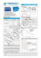 Megacell Lifepo4 12.8V 100Ah Lityum Demir Fosfat Akü