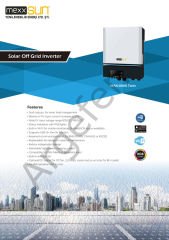 MEXSUN TWİN Akıllı İnverter 48V 8KW MPPT450 VDC