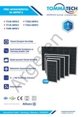 240 Watt  Monokristal  Güneş (Solar) Panel 12BB