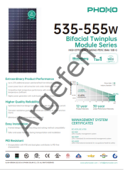 535 Watt  Half Cut Monokristal Perc Yeni Nesil Güneş (Solar) Panel 10BB