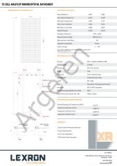 235 Watt A+ Half Cut Monokristal Perc Yeni Nesil Güneş (Solar) Panel 9BB