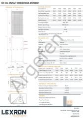 625 Watt A+ Half Cut Monokristal Perc Yeni Nesil Güneş (Solar) Panel