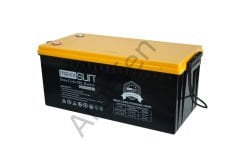 Mexxsun 12V 200 amper jel batarya Güneş paneli aküsü