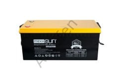 Mexxsun 12V 200 amper jel batarya Güneş paneli aküsü