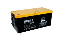 Mexxsun 12V 200 amper jel batarya Güneş paneli aküsü