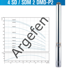 Alarko 3 Hp 380 Volt  4SD2/38 Dalgıç Pompa
