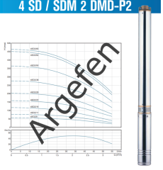 Alarko 5.5 Hp 380 Volt  4SD2/60 Dalgıç Pompa