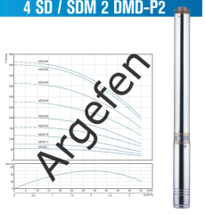 Alarko 7.5 Hp 380 Volt  4SD2/60 Dalgıç Pompa