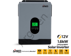 SAKO E-SUN 12 Volt  1.6 KW Tam Sinüs Akıllı İnverter