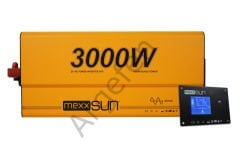 Mexxsun 12 Volt 3000  Watt (ATS) Tam Sinus UPS Ekranlı inverter
