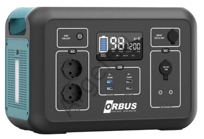 Orbus 1200 Watt Taşınabilir Güç Kaynağı