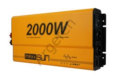 Mexxsun 12 Volt 2000  Watt (ATS) Tam Sinus UPS Ekranlı inverter