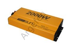 Mexxsun 12 Volt 2000  Watt (ATS) Tam Sinus UPS Ekranlı inverter