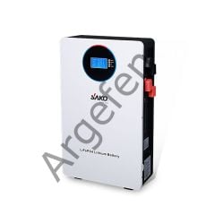 SAKO Lityum Akü 51,2V 100Ah (LiFePo4) 5.1 kWh PACK