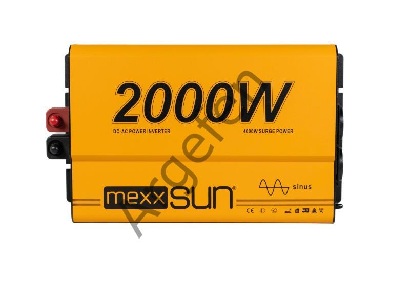 Mexxsun 24 Volt 2000 Watt Tam Sinus inverter