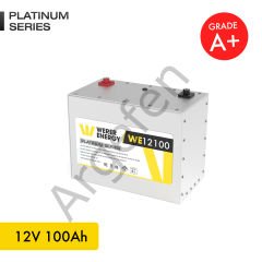 WERER ENERGY 12V 100 AH  LiFePO4 Lityum Demir Fosfat Batarya – Akü