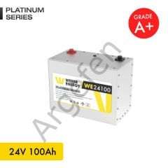 WERER ENERGY 24V 100 AH  LiFePO4 Lityum Demir Fosfat Batarya – Akü
