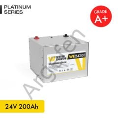 WERER ENERGY 24V 200 AH  LiFePO4 Lityum Demir Fosfat Batarya – Akü
