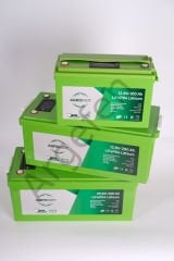 AGROMOT 12,8 VOLT 100 AH LİFEPO4 LİTYUM AKÜ ABS CASE