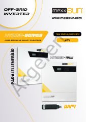 MEXXSUN AKILLI TAM SİNÜS  48V 11000W WİFİ MODÜLLÜ  ÇİFT MPPTLİ  (MEXX-11KW)
